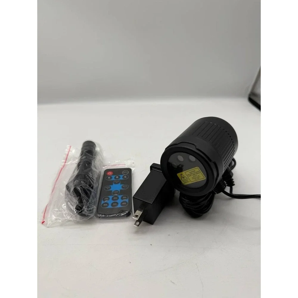 Outdoor laser lights,moving RGB projector light,waterproof with remote control